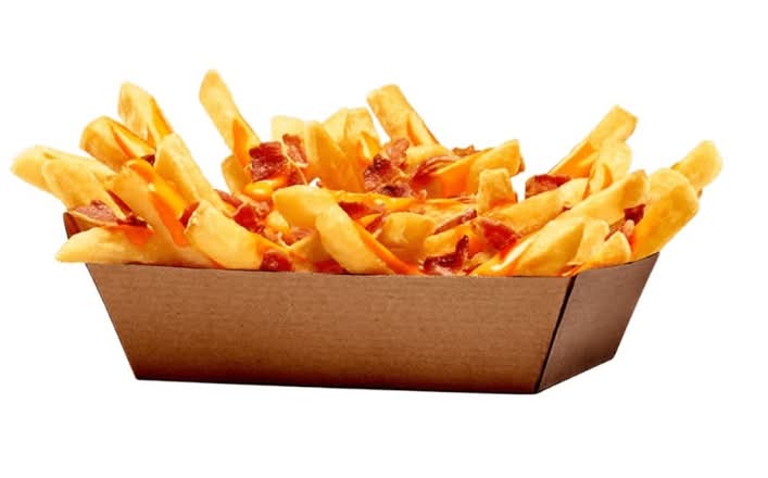 Frite cheddar bacon
