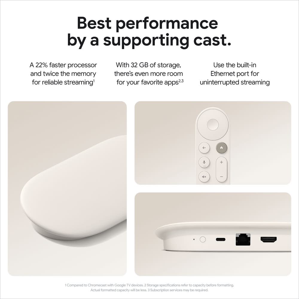 Target - Google 4K Tv Streamer With Voice Remote (2 ct) - Delivery