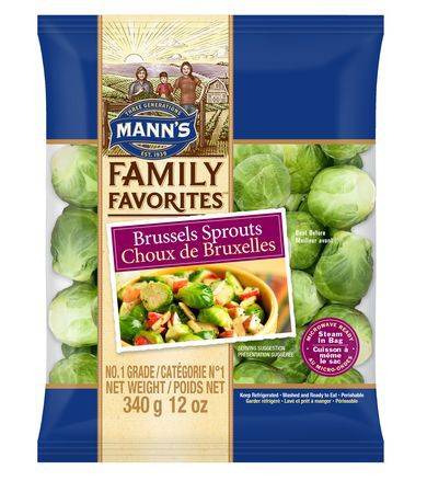 Mann's mns choux de bruxelles 340g - brussel sprouts (340 g)