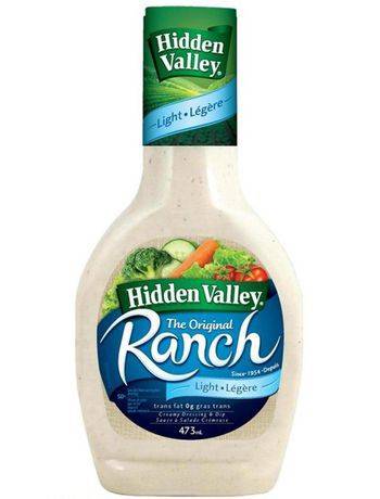 Hidden Valley Ranch Ranch Light Creamy Dressing & Dip (473 ml)
