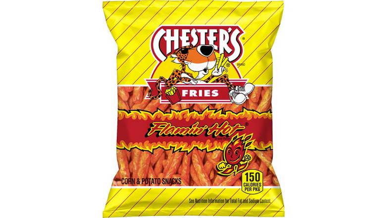 Chester's Flamin' Hot Fries Flavored Corn & Potato Snacks