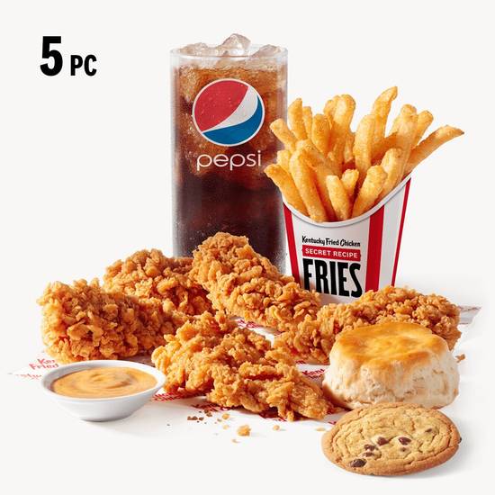 5 pc. Extra Crispy Tenders Combo