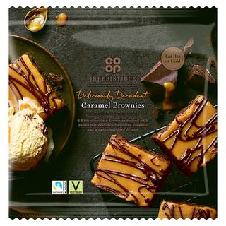 Co-op Irresistible Caramel Brownies