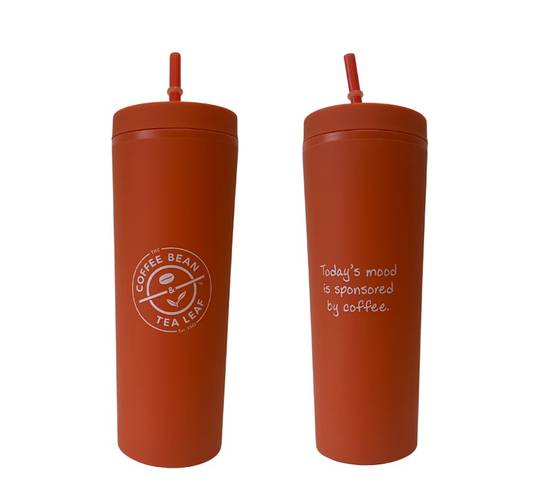Merchandise|Thermal Acrylic Double Wall Tumbler - Orange