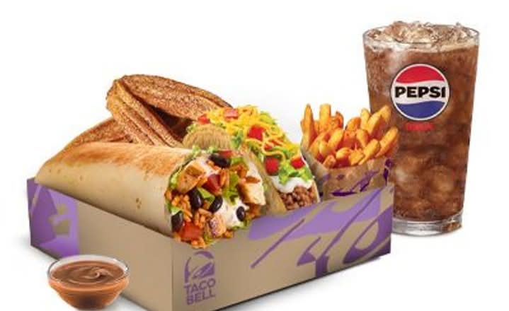 Cali Chicken Burrito Deluxe Box
