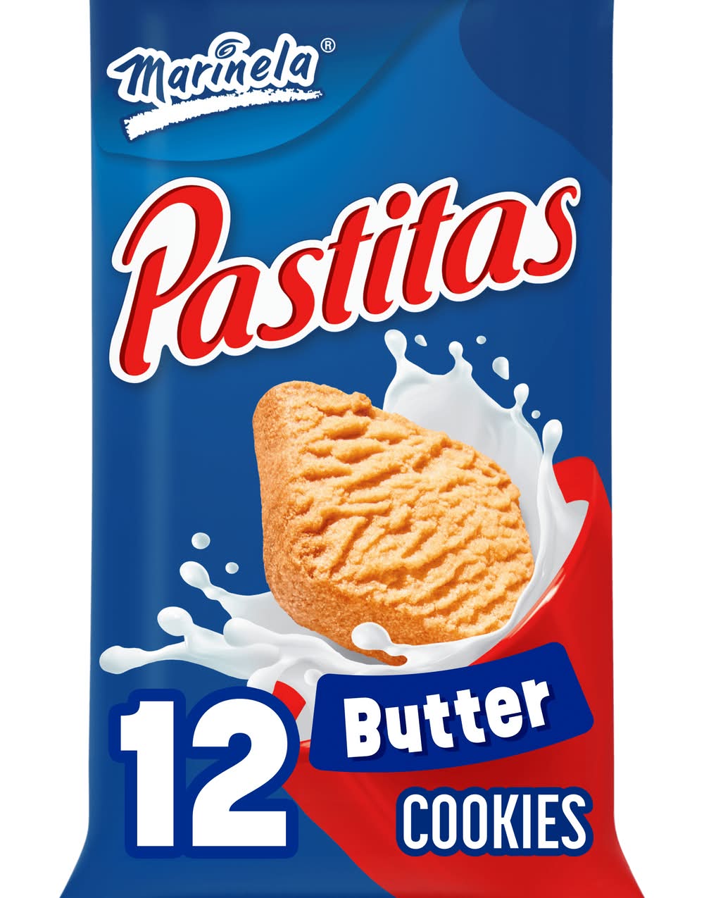 Marinela Pastitas Butter Cookies (4.5 oz, 12 ct)