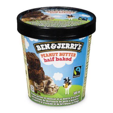 Ben & Jerry's Peanut Butter Half Baked