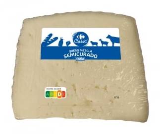 Queso de mezcla semicurado Carrefour 330 g