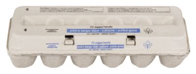 No Name Œufs Extra Gros De Catégorie A / Grade A Extra Large Eggs 12.0 EA