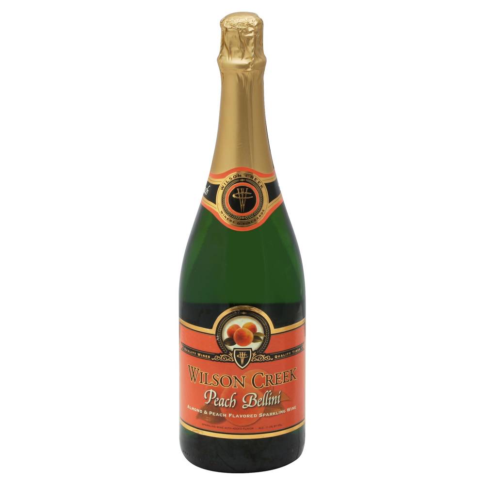 Wilson Creek California Peach Bellini Sparkling Wine (750 ml)