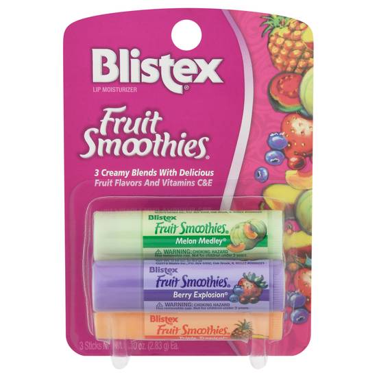 Blistex Fruit Smoothies Lip Moisturizer Assorted