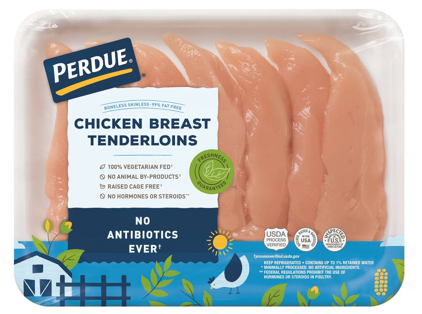 Perdue Fresh Boneless Skinless Chicken Breast Tenderloins