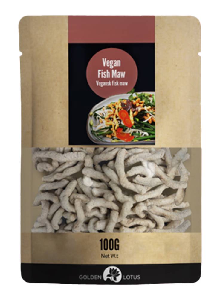 Golden Lotus Vegan Fish Maw (100g)