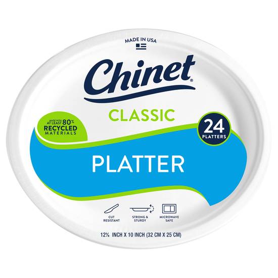 Chinet Classic Platters ( 24 ct)