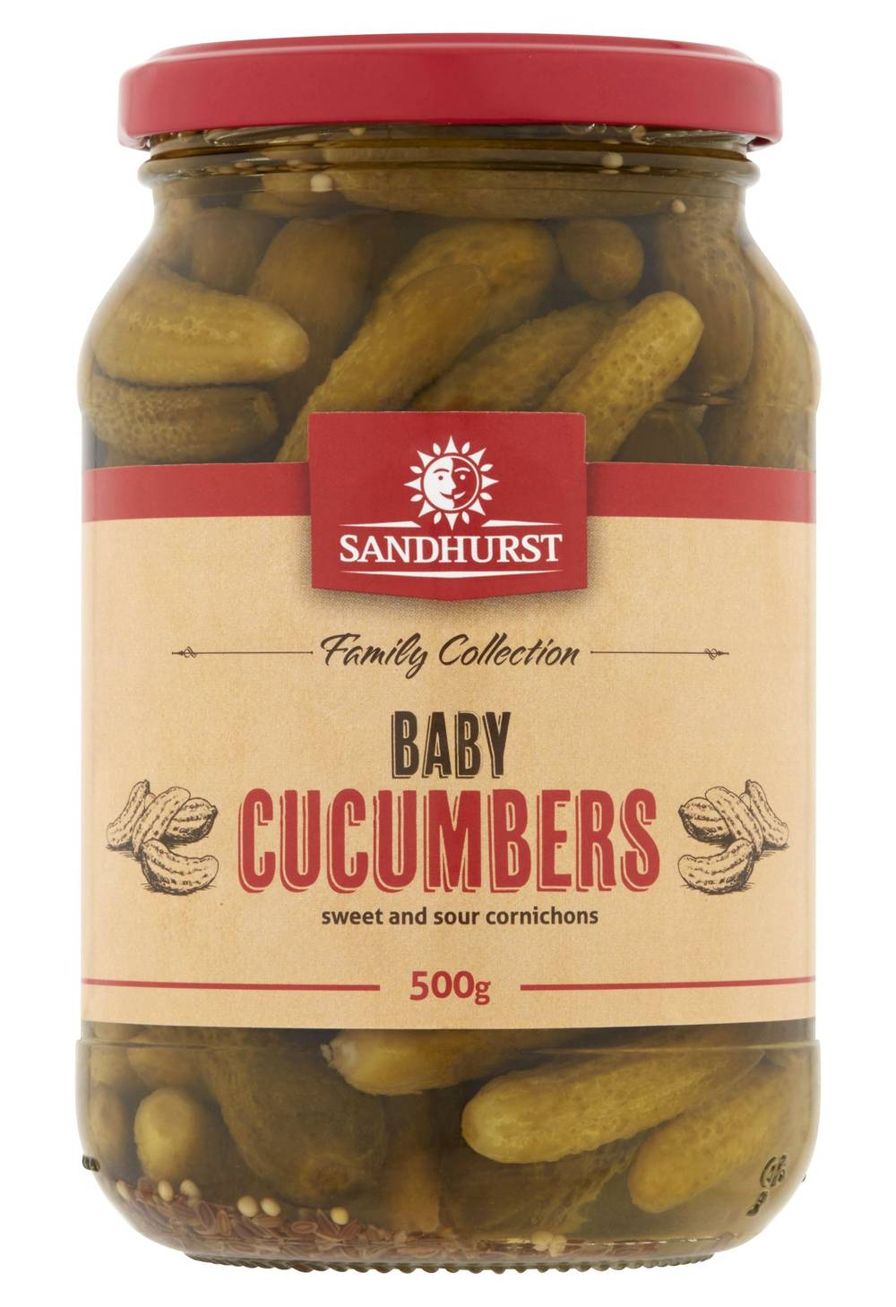 Sandhurst Baby Cucumbers (500g)