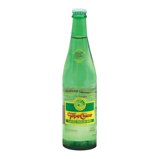 Lime Topo Chico Sparkling Water