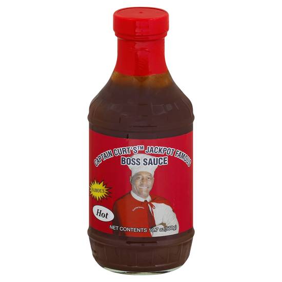 Captain Curt's Hot Boss Sauce (19.7 oz)