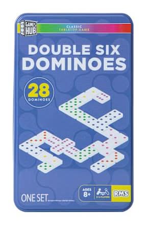 Double Six Dominoes Set