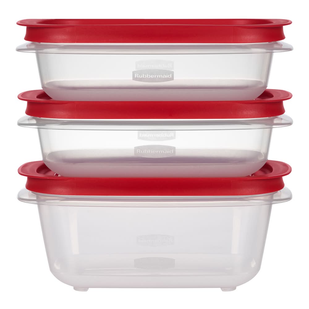 Rubbermaid Easy Store Food Storage Containers (3 ct)