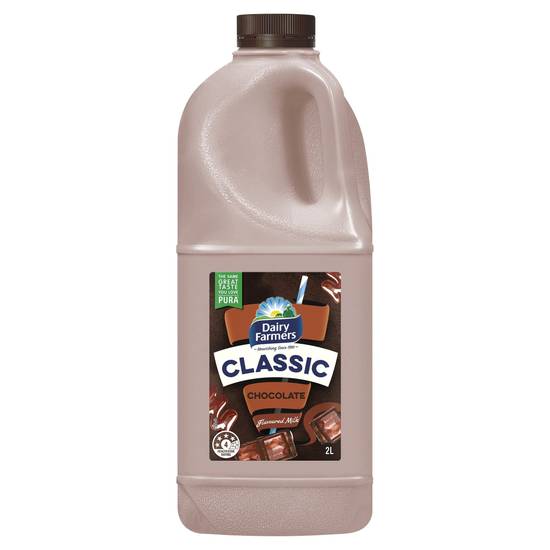 Dairy Farmers Classic Chocolate Flavoured Milk 2L