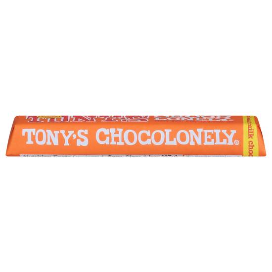 Tony's Chocolonely Milk Caramel Sea Salt Chocolate Bar