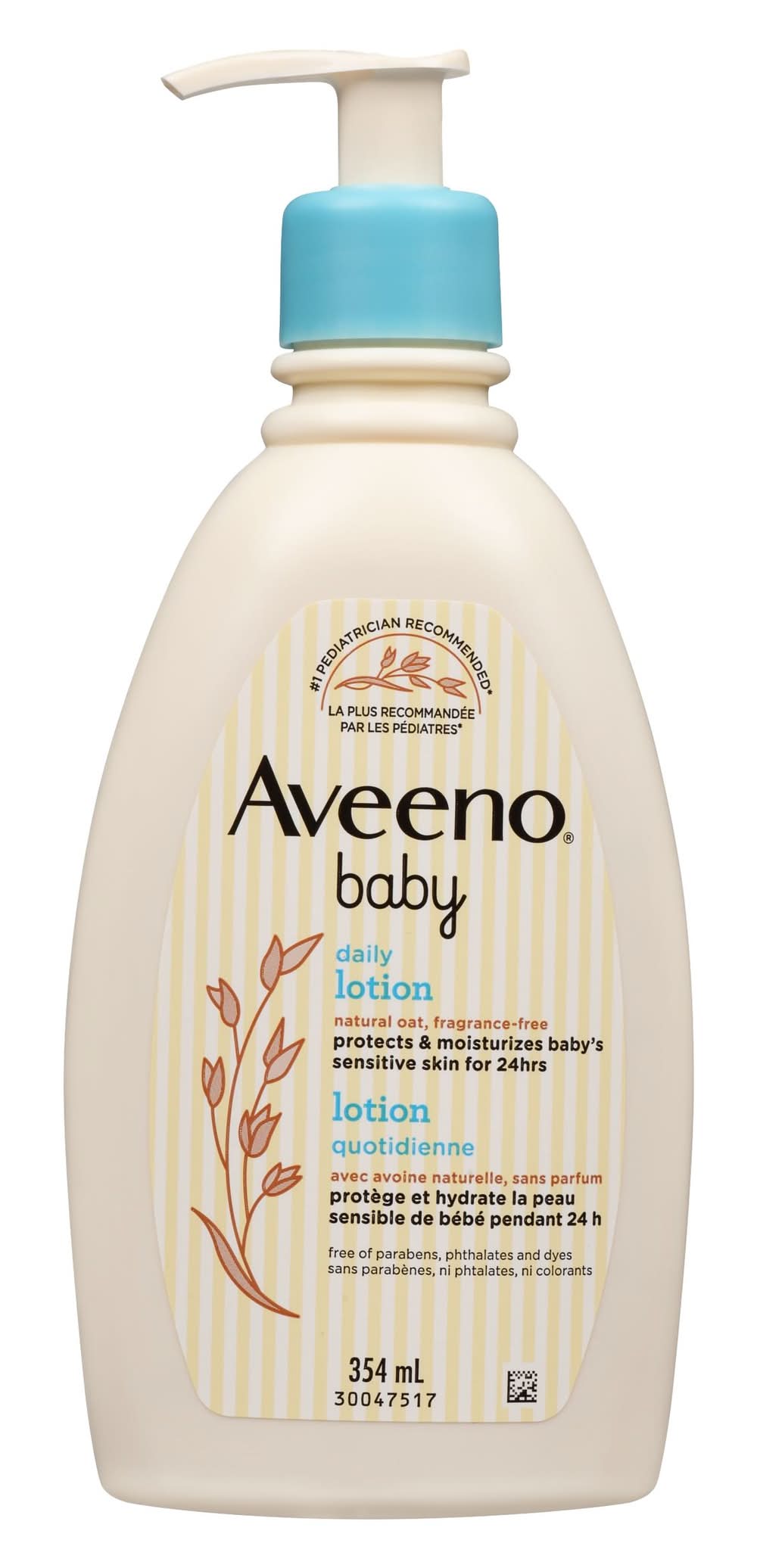 Aveeno Fragrance Free Baby Daily Lotion (354 ml)