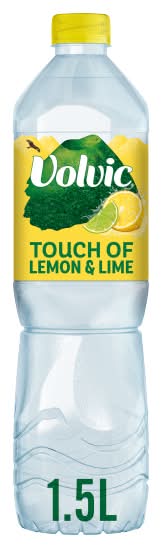 Volvic Lemon & Lime, Natural Water (1.5L)