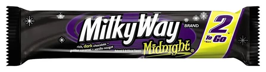 Milky Way Midnight 2 to Go Chocolate Bar