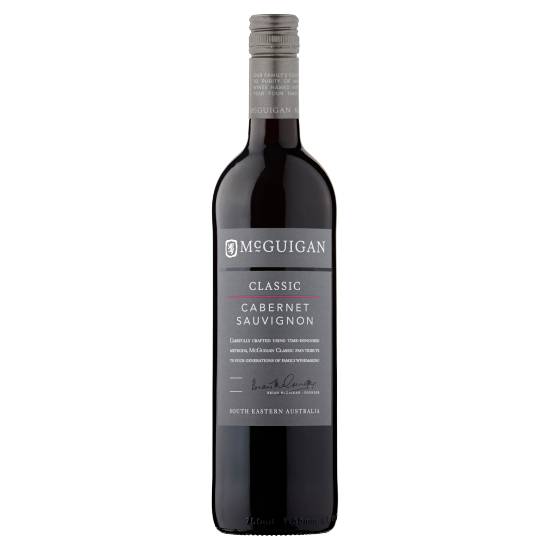 McGuigan Classic Cabernet Sauvignon (750ml)