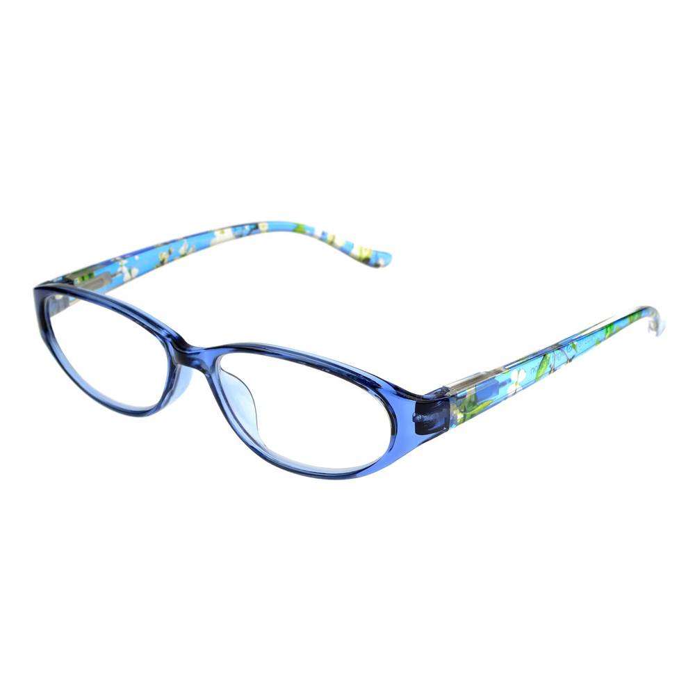 Foster Grant Sight Station Annabelle Blue Reading Glasses, 2.50