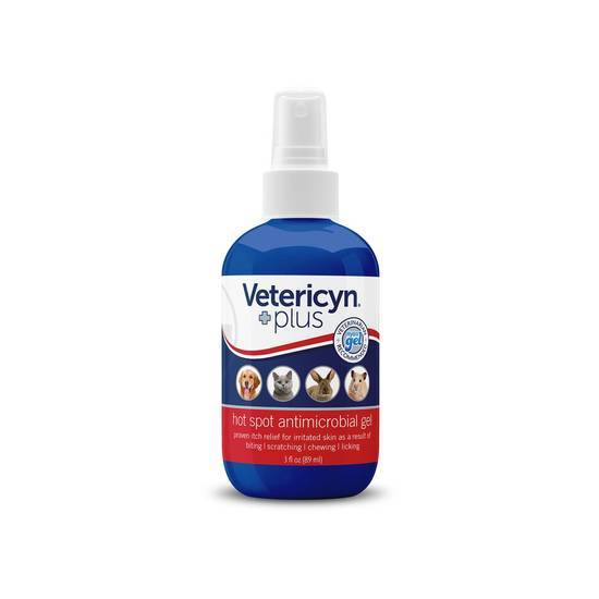 Vetericyn Plus Hot Spot Antimicrobial Pet Hydrogel (3 oz)