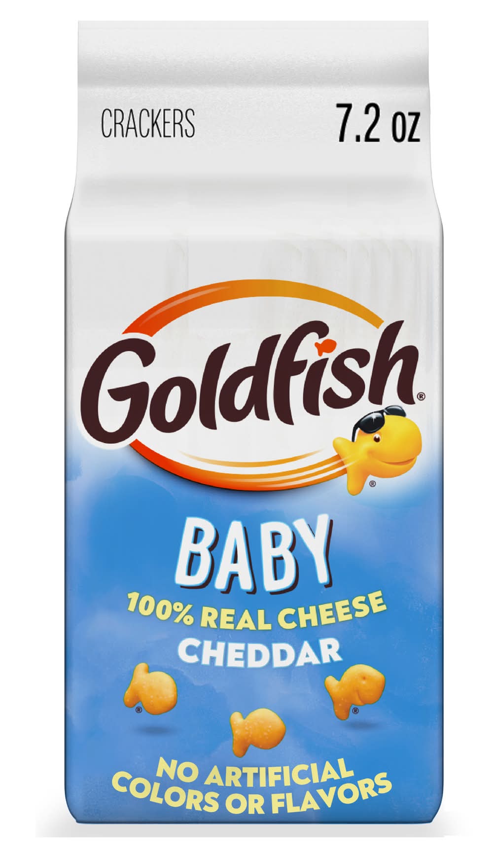 Goldfish Baked Baby Snack Crackers, Cheddar (7.2 oz)