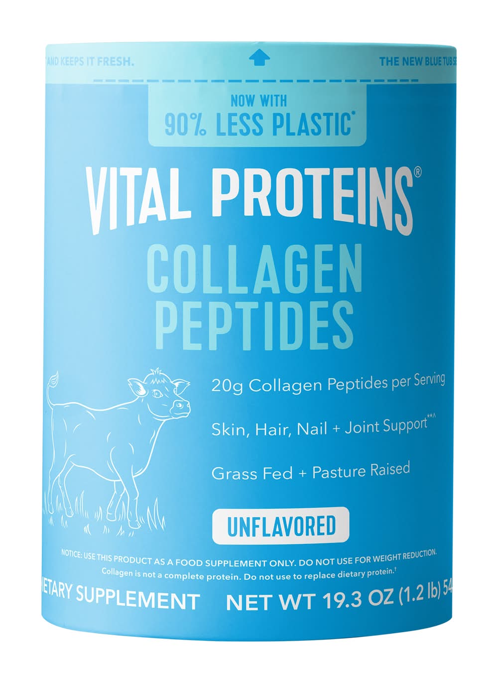 Vital Proteins Unflavored Collagen Peptides Powder (20 oz)