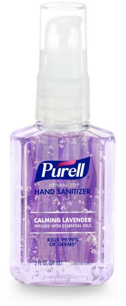 PURELL Advanced Hand Sanitizer, Gel, Lavendar, 2oz, 1 pack, pump bottle