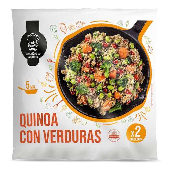 Quinoa con verduras Al Punto bolsa 400 g