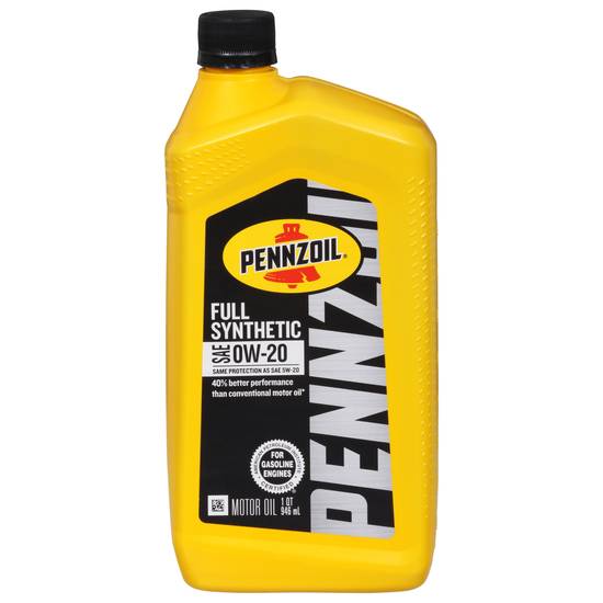 Pennzoil Full Synthetic Sae 0w-20 Motor Oil