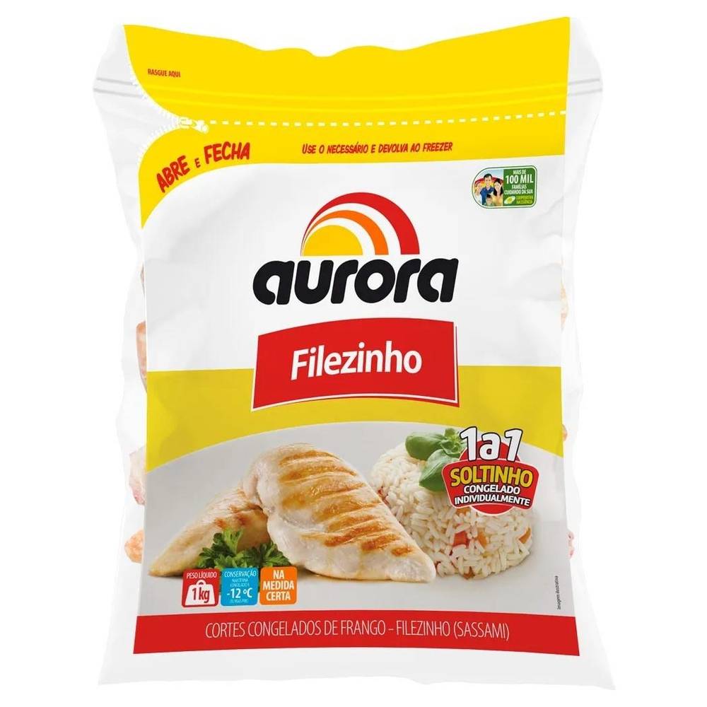 Aurora filezinho de frango (1kg)