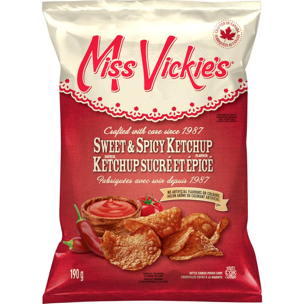 Miss Vickie's Sweet & Spicy Ketchup Chips (190 g)