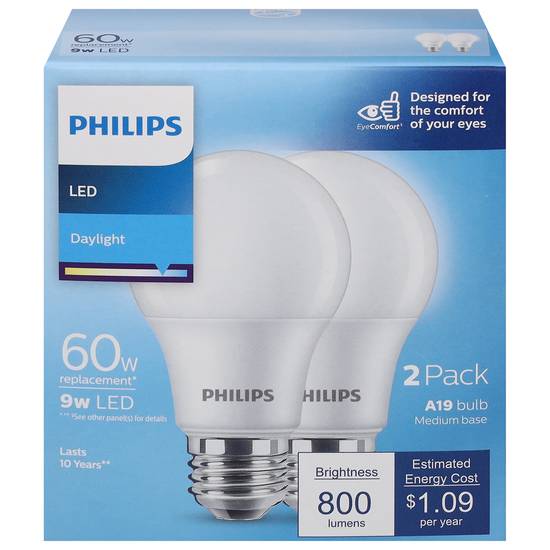 Philips 9w Led Daylight Light Bulbs (white)