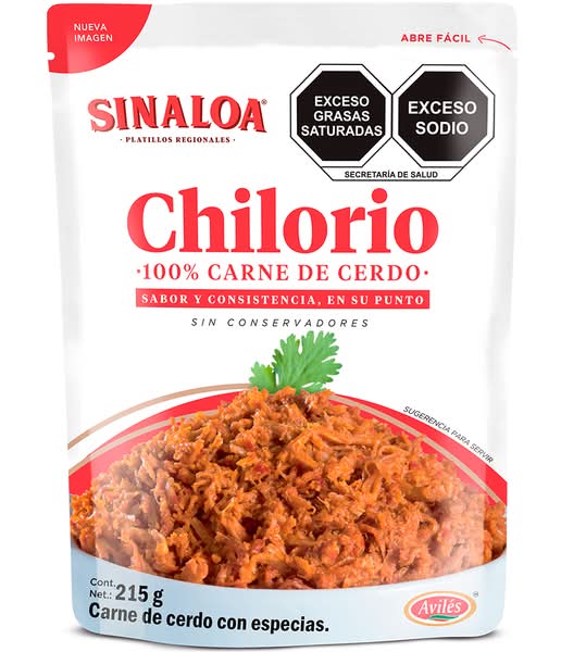 Avilés · Chilorio sinaloa de cerdo (215 g)