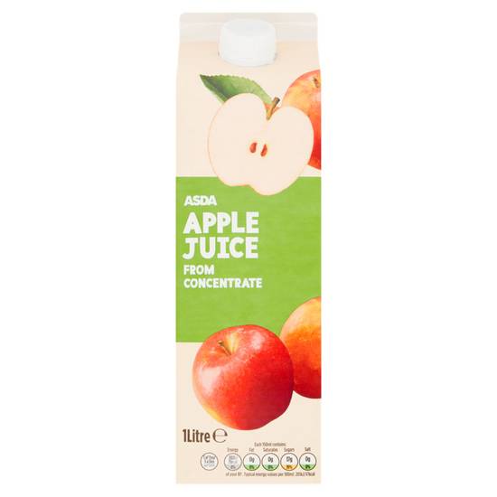 Asda Apple Juice from Concentrate 1 Litre