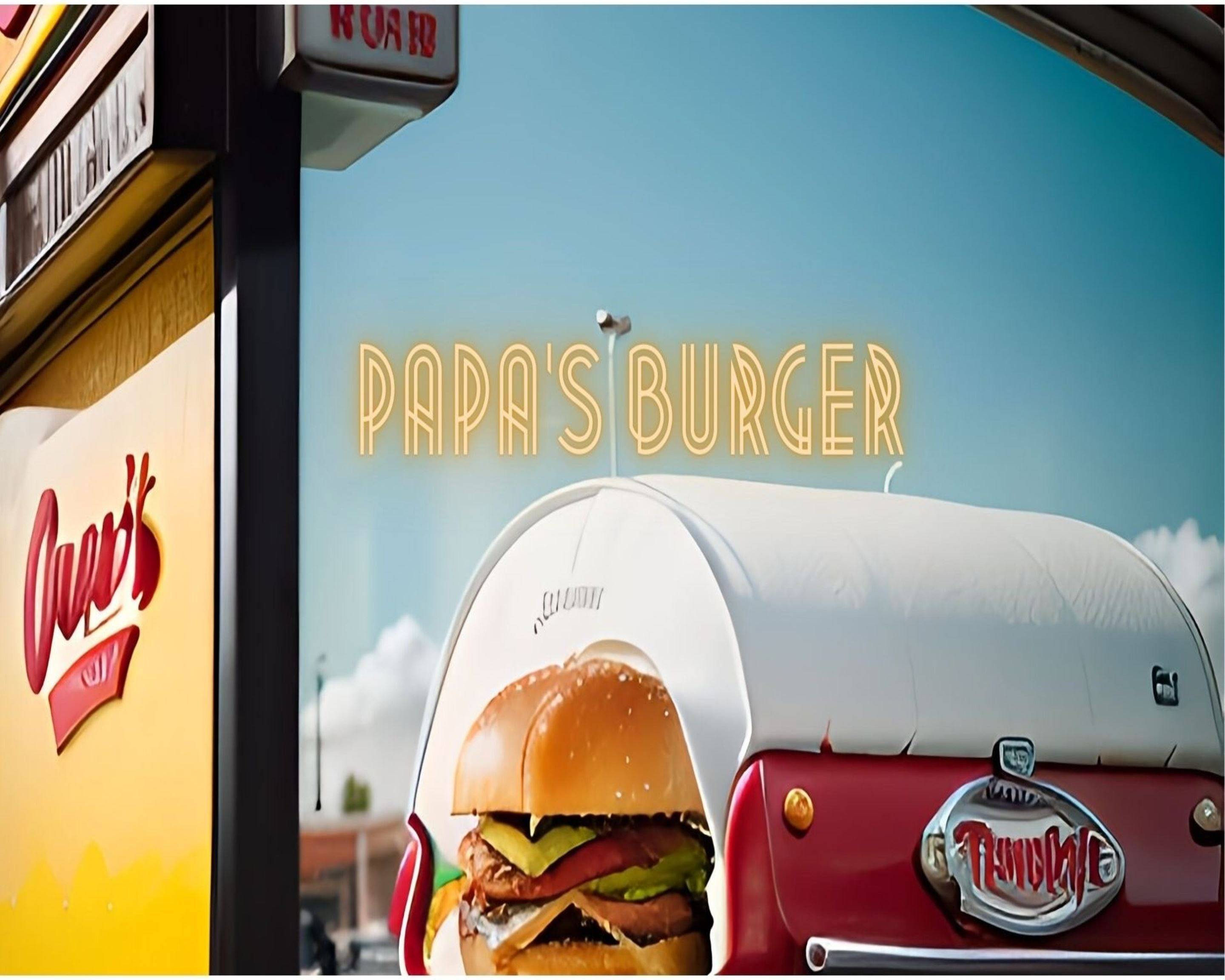 Spicy Papa Burger®️ Combo with Onion Rings