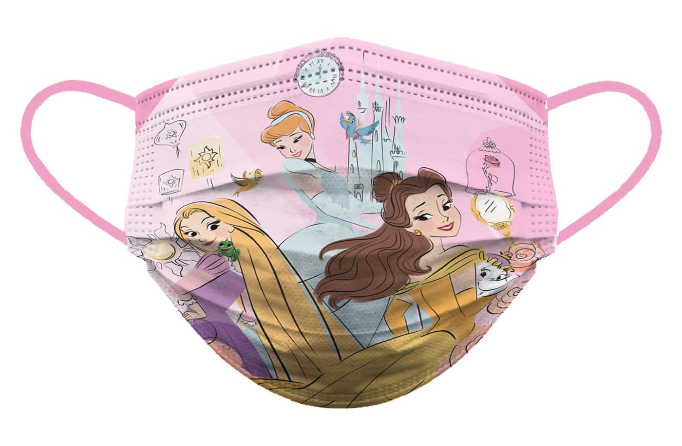 Biomsk · Cubrebocas infantil princesas (10 g)