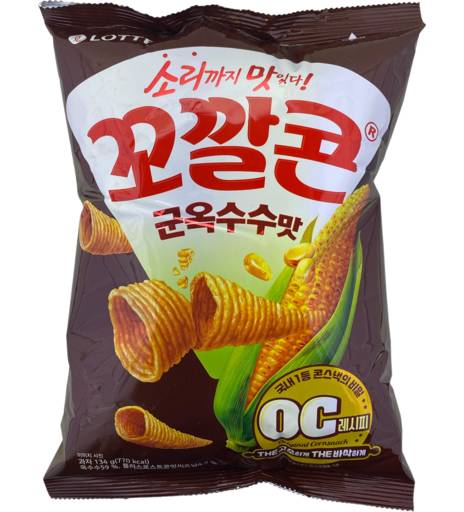 Lotte Korean Lotte Popping Corn Chips (144g)