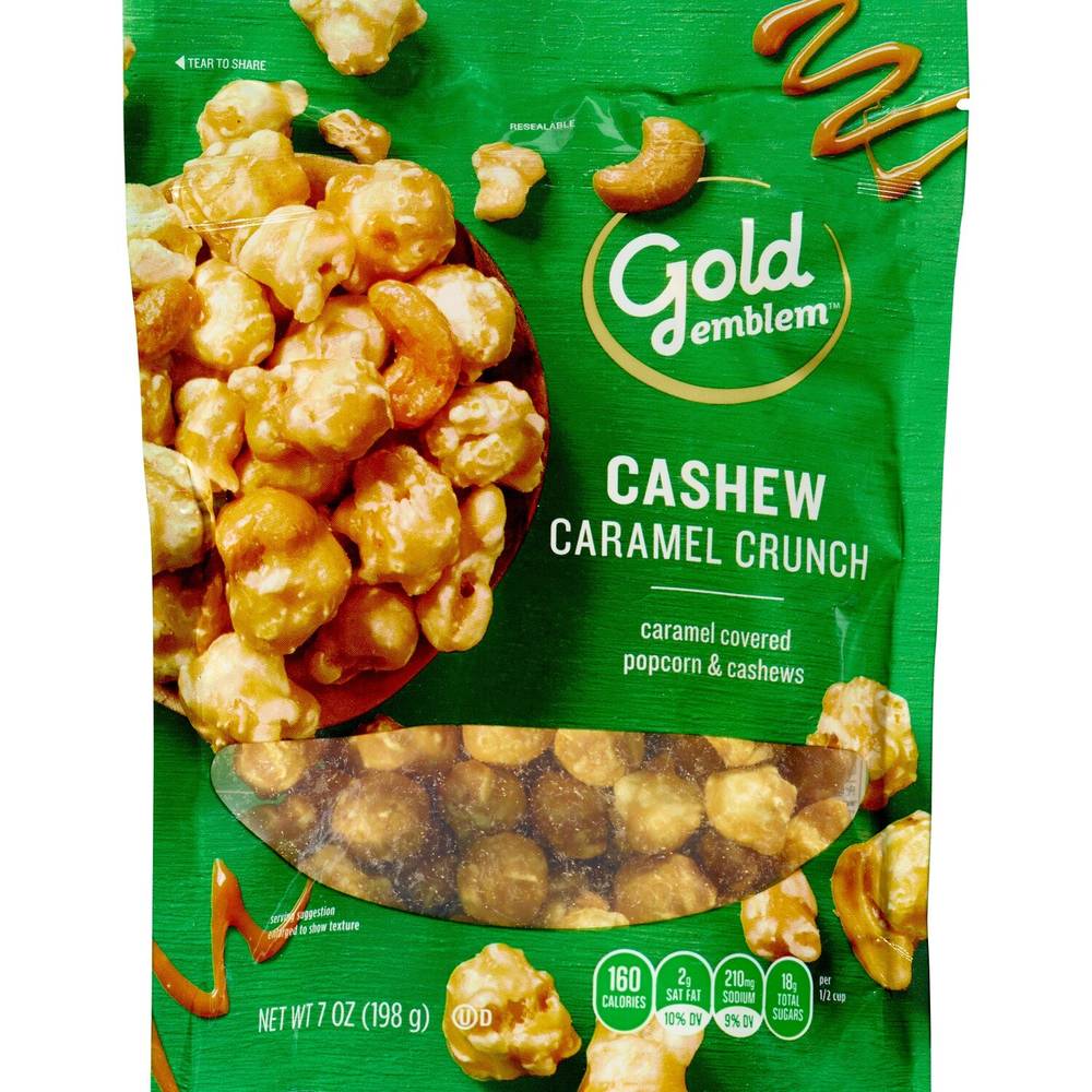 Gold Emblem Cashew Caramel Crunch, 7 Oz