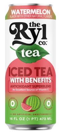 The Ryl Company Iced Tea With Antioxidant Superblend, Watermelon (16 fl oz)