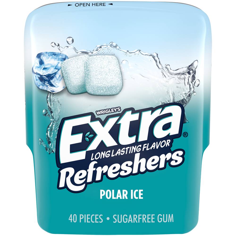 Wrigley's Extra Polar Ice Refreshers Chewing Gum (40 ct)