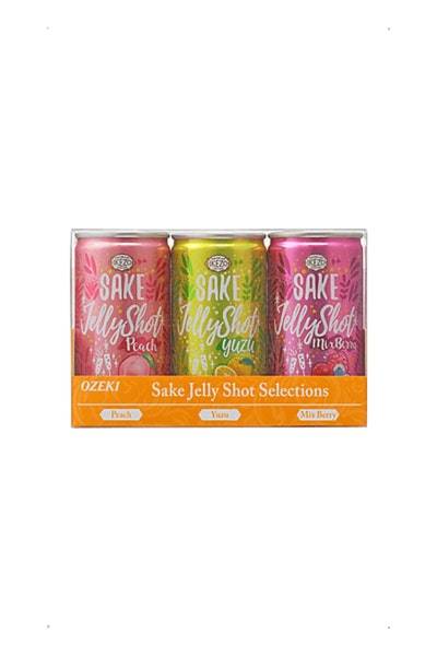 Ozeki Variety pack Jelly Sparkling Sake 3 Pack, 187 ml