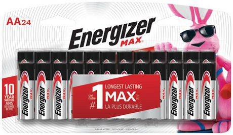 Energizer · Energizer MAX - MAX alkaline AA batteries (24 units)
