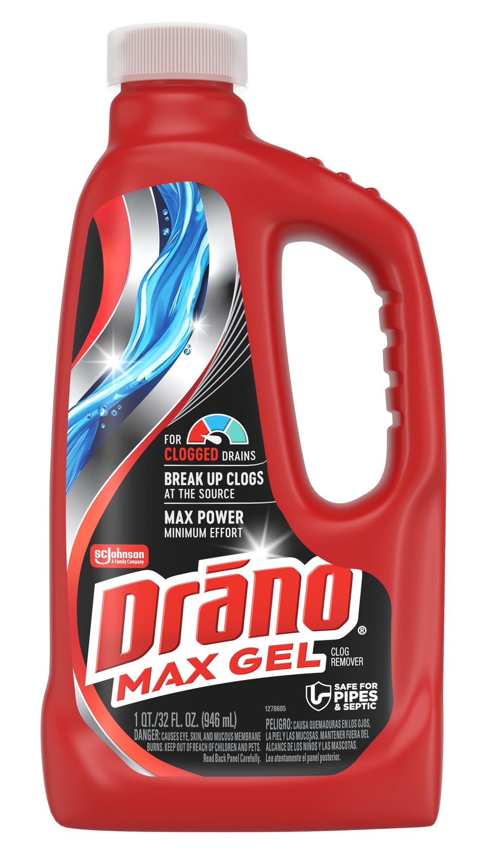 Drano Max Gel Drain Clog Remover (32 fl oz)